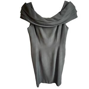 Nancy Johnson‎ Vintage Classic Little Black Dress Petite Size 8